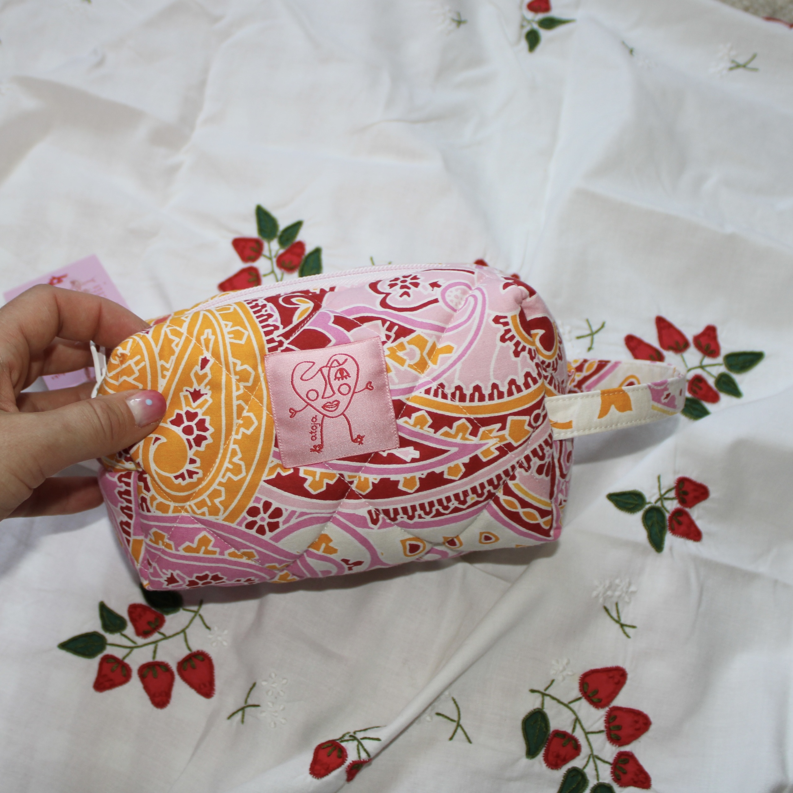 Paisley - mała, kosmetyczka kuferek